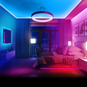 RGB LED szalag - "MagicControl" - 5 m - 100+ program, érintős távirányító - IP65 - Image 3