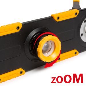 LED reflektor - akkumulátoros, dimmerelhető, fókuszálható - 1500 lumen - Image 5