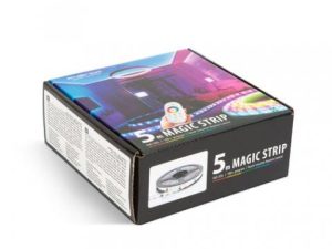 RGB LED szalag - "MagicControl" - 5 m - 100+ program, érintős távirányító - IP65