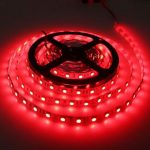Led szalag 60 led/m, 2835 chip, piros, extra erős fény, IP65 vízálló