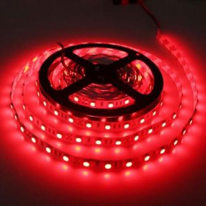 Led szalag 60 led/m, 2835 chip, piros, extra erős fény, IP65 vízálló