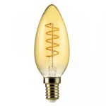 Led filament e14 4w Borostyánsárga