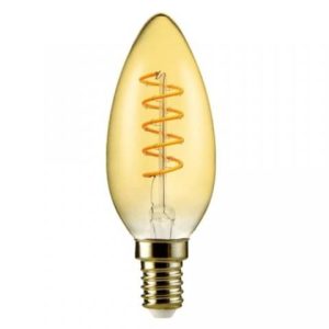 Led filament e14 4w Borostyánsárga