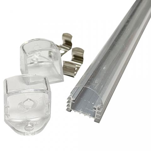 Alusín/alu profil szett átlátszó fedővel, bármilyen led szalaghoz! 2m sín+ átlátszó takaró+ 4 db rögzítő+ 2 db végzáró Alusín/alu profil szett átlátszó fedővel, bármilyen led szalaghoz! 2m sín+ átlátszó takaró+ 4 db rögzítő+ 2 db végzáró.