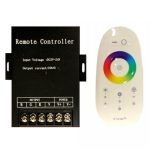 RGB led szalag vezérlő, 360W, rádiós, érintős