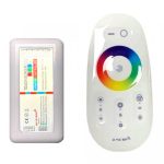 RGBW led szalag vezérlő, 288W, rádiós, érintős