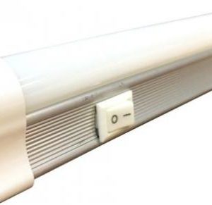 T5 ledfénycső kapcsolóval 60cm 8w középfehér opálbúrás