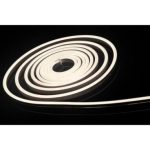 5m Led Neon Flex, 10W/m, 120 Led/m, 24V, 6x12mm, IP68 vízálló kivitel, hideg fehér