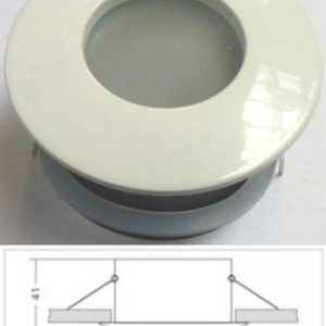 beépíthető G4 Ip65 spot keret