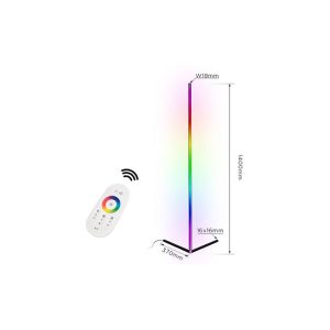 MasterLED RGBW 140 cm-es, fekete színű állólámpa - Image 3