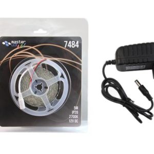 MasterLED beltéri meleg fehér 60 Led/méteres led szalag szett/5 méter