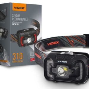 Videx LED Fejlámpa, natúrfehér újratölthető akkumulátorral H025C