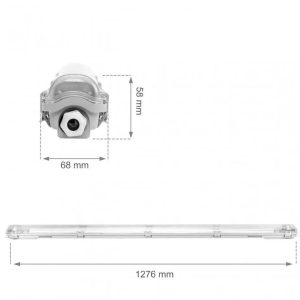 LIMEA LED_SLIM FÉNYCSŐ ARMATÚRA 1X120 IP65 - Image 7