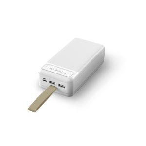 Videx TITANUM power bank, fehér színű, 30000mAh, TPB-914 - Image 3