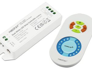 Mi-Light FUT040 Led szalag vezérlő szett egyszínű + két színű/CW/WW/ Led szalaghoz, rádiós 12A, 144W.