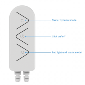 LED lámpatest , szett , 6 db, fali , lineáris , 6 x 3.5W , RGB + IC (digitális) , dimmelhető , WIFI , TUYA , ELMARK - Image 3