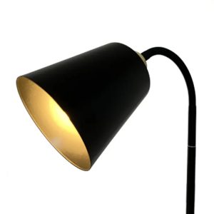 Berge Vienna fa/fekete színű állólámpa, állítható magassággal 120-150 cm, E27-es foglalattal - Image 3