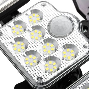 MasterLED Solar LED napelemes lámpa 10 W-os mozgásérzékelővel - Image 6