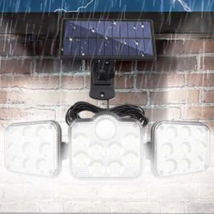 MasterLED Solar LED napelemes lámpa 10 W-os mozgásérzékelővel - Image 3