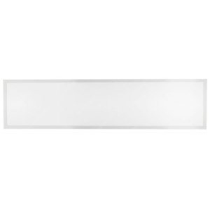 Led panel világítás, 30x120 cm, 50W, 4800 lumen, 4000K, közép fehér, fehér kerettel. - Image 1