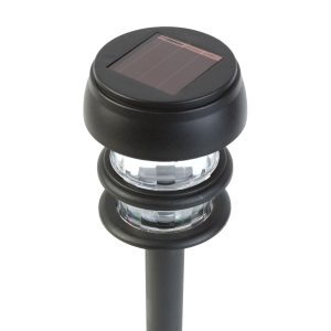 Leszúrható szolár lámpa 12db - 1 fehér LED - 7,5 x 7,5 x 40 cm - Image 3