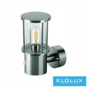 ELDLUX Kültéri falilámpa mozgásérzékelővel E27 IP54 - Image 1