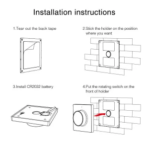 MiBoxer Tekerős fali fényerőszabályozó K1 - Image 4