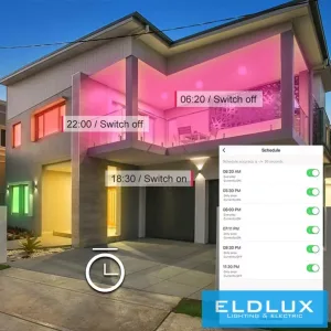 Smart Home WiFi-s C37 E14 4.5w 450lm RGB+CCT - Image 4