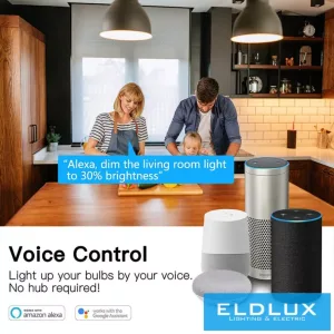 Smart Home WiFi-s C37 E14 4.5w 450lm RGB+CCT - Image 5