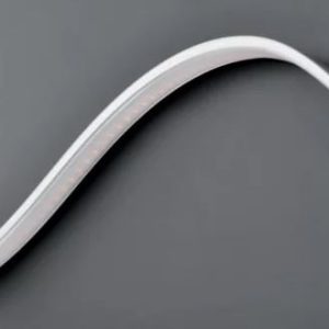 Hajlítható aluprofil matt fehér fedlappal 2m 15.1x5mm - Image 1