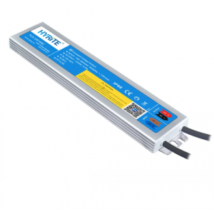 LED tápegység , 12 Volt , 100 Watt , 8A , paralel bekötés , kültéri , vízálló , ultra slim , IP68 , 3+2 év garancia , HYRITE , TLG-12E100C - Image 1