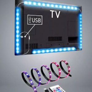 USB LED szalag 5050-30D 5V RGB IP65 2m