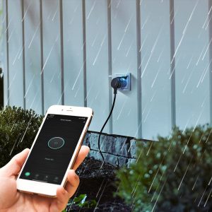 Smart Wi-Fi-s, kültéri konnektor dugalj - IPX4 - Amazon Alexa, Google Home, Siri, IFTTT - Image 3