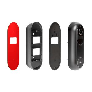 Smart Wi-Fi-s videó kaputelefon - akkumulátoros, 12V - MicroSD, FHD, PIR - fekete - Image 5