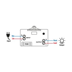 Vezeték nélküli KINETIC kapcsoló vezérlőegység - 110 - 230 V AC - Image 2