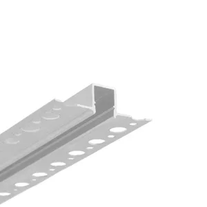 Gipszkartonba glettelhető alu sín szett, 2M sín+ opál