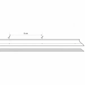 LED Neon Flex 5m meleg fehér 3Y 4x10 140 LED/m 12W/m 24V - Image 3