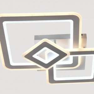 Lucero Ryder 130 W-os, 50 cm átmérőjű fehér LED távirányítós és mobil applikációval vezérelhető mennyezeti lámpa - Image 7