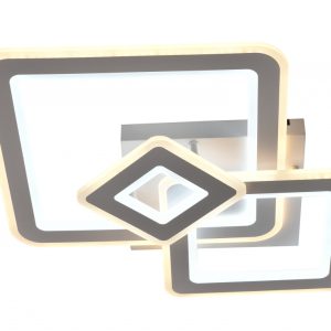 Lucero Ryder 130 W-os, 50 cm átmérőjű fehér LED távirányítós és mobil applikációval vezérelhető mennyezeti lámpa - Image 4