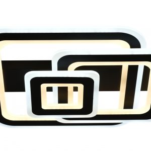 Lucero Marshall 140 W-os, 50 cm átmérőjű fekete LED távirányítós és mobil applikációval vezérelhető mennyezeti lámpa - Image 3