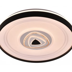 Lucero Olivia 84 W-os, 50 cm átmérőjű fehér LED távirányítós és mobil applikációval vezérelhető mennyezeti lámpa - Image 3