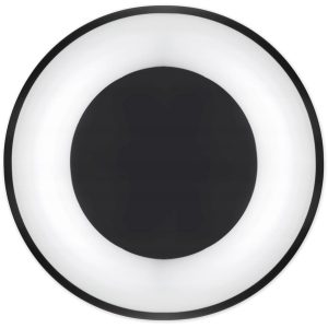 MasterLED Galaxis Nova 54 W-os, 40x8 cm fekete LED távirányítós mennyezeti lámpa - Image 3