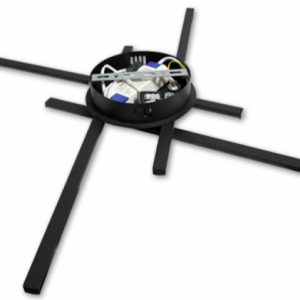 Modena Grando 34 W-os ø70 cm natúr fehér fekete LED mennyezeti lámpa - Image 4