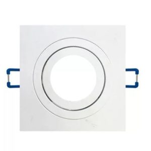 Süllyesztett spot lámpatest 1*MR16 fehér 92x92x29mm/∅80mm - Image 1