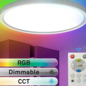 OSRAM chip Mennyezeti lámpa 18W RGB+CCT távirányítóval fehér - Image 1