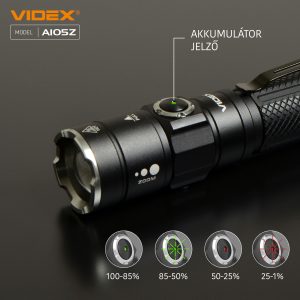 VIDEX akkumulátoros hordozható zseblámpa - Image 5