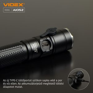 VIDEX akkumulátoros hordozható zseblámpa - Image 4