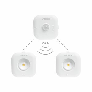 Videx 2 db LED-es lámpa, mágneses hátlappal és mozgásérzékelővel 3000-6500K - Image 4