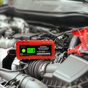 Autós akkumulátor töltő - 230 V - 2 A / 4 A - automata - Image 2