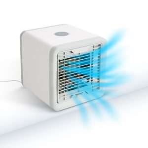 Mini léghűtő ventilátor - 5V USB - LED hangulatvilágítással - Image 1